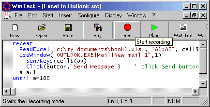 WinTask lite Screenshot